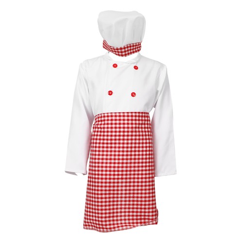 Set kids cosplay chef - set,