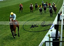 Willie Carson Jockey Signed 7 x 5 Photograph *With COA*