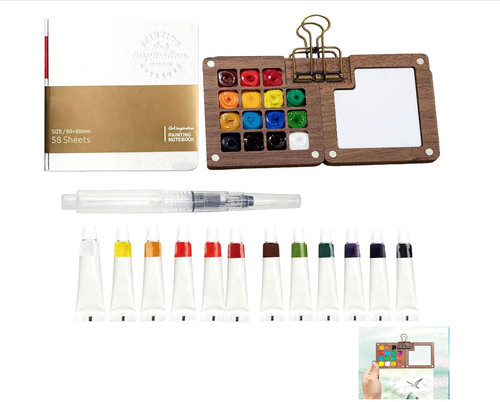 Mini watercolour paint - mini, set