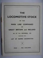 THE LOCOMOTIVE STOCK of the