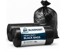 Black Bin Bags 70 Litre Heavy