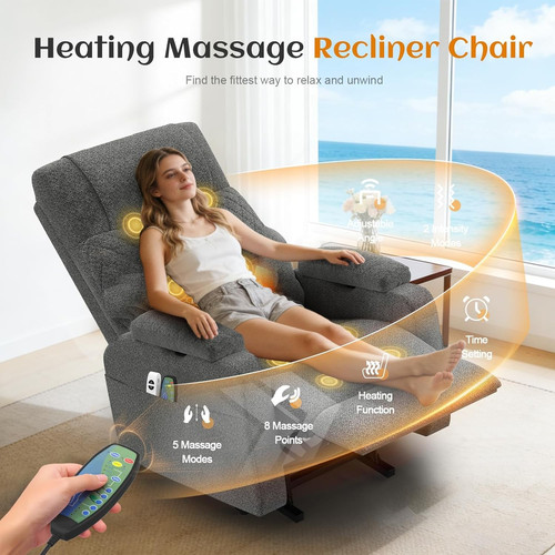 Power lift recliner chair with - recliner,
