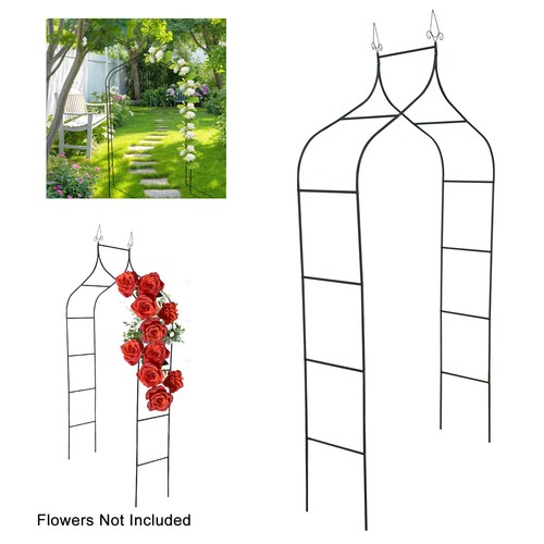 Metal garden arch rose - garden,