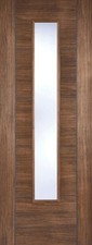Walnut Vancouver 1 Light Clear