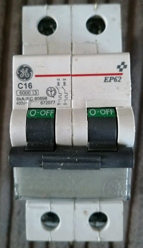 Type 16a pole 400v - type, 2-pole