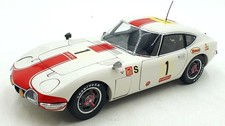 Autoart 1/18 Scale 86715 - Toyota 2000 GT #1 24Hrs Fuji 1967 White/Red