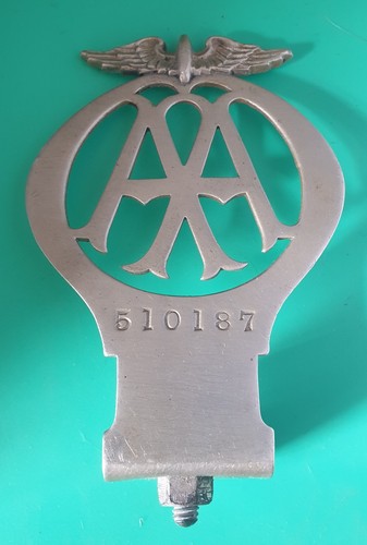 Vintage nickel plated - , aa