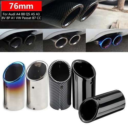 Exhaust muffler tip stainless - muffler,