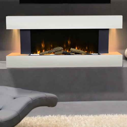 Electric fireplace heater led - electric,