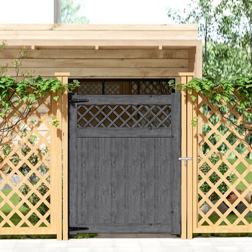 Decorative trellace top door - trellace,