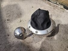 GENUINE MG MGF MK2 MGTF CHROME GEAR KNOB GEARKNOB & BLACK GAITER SURROUND TRIM