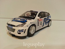 Slot Scx Scalextric Altaya Ford Focus WRC #4 Rally Monte Carlo 2003 Matin / Park