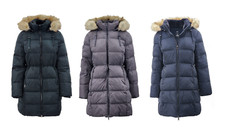 M&S Thermowarmth Hooded Puffer Parka Coat DARK GREEEN GREY SLATE NAVY RRP £140