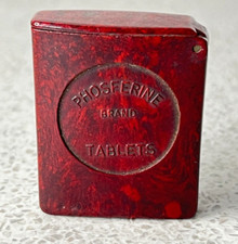 Antique Red Bakelite  Vesta