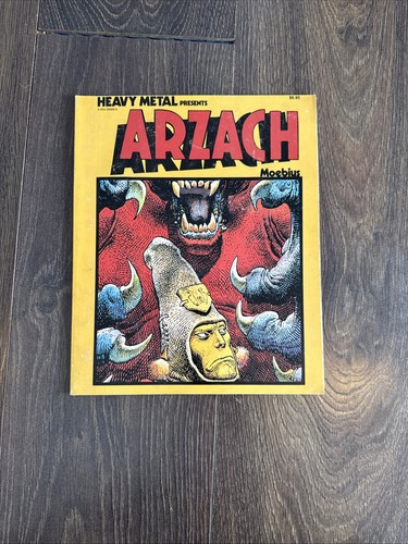 Moebius arzach heavy metal - moebius,