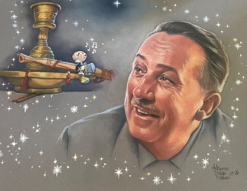 Walt disney portrait - walt,