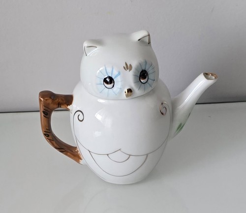 1960s chinese owl teapot - 1960s,