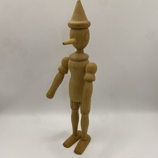 Wooden Pinocchio Figure