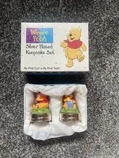 Winnie The Pooh Silver Plated