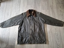 Barbour Beaufort Green Waxed