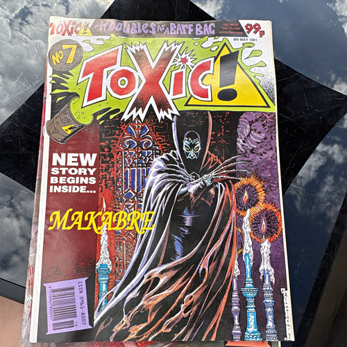Toxic comic book issue 7 - book,