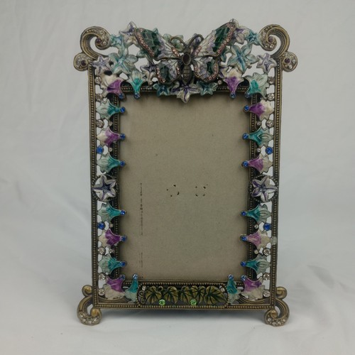 Vintage butterfly enameled - vintage,