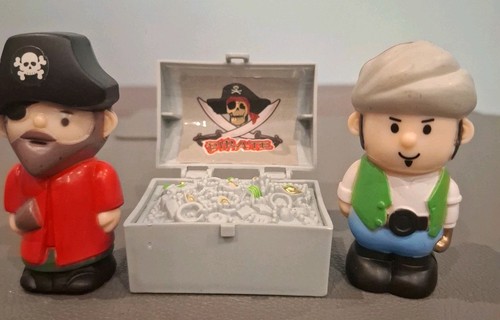 Plastic pirate figures plus - pirate,