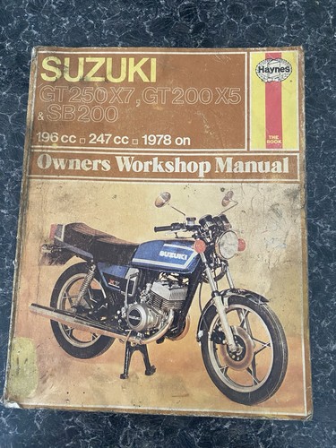 Suzuki gt250x7 gt200x5 - suzuki, gt250x7/gt200x5/sb200