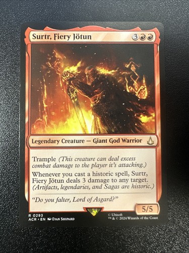 Surtr fiery jötun universes - surtr,,