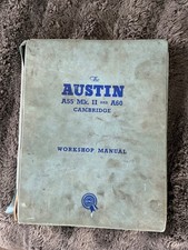 WORKSHOP GARAGE SERVICE MANUAL