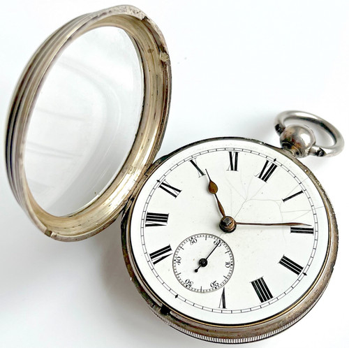 Antique fusee pocket watch - fusee,