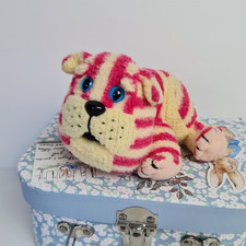 Bagpuss Beanie 1999 Vintage Soft Toy Plush by Golden Bear Postgate & Firmin