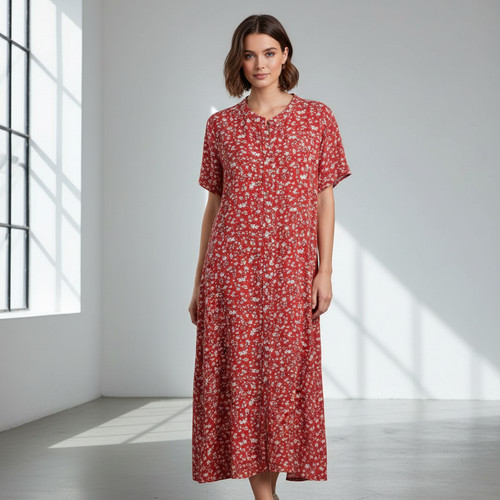 Crew dress red floral - j.crew,