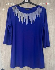 Nina Leonard 3/4 sleeve top