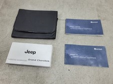 JEEP GRAND CHEROKEE WK2 13-16 OWNER'S MANUAL HANDBOOK & LEATHER WALLET