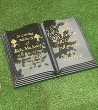 PERSONALISED HEADSTONE OPEN