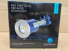 ip65 240v gu10 fire rated downlight