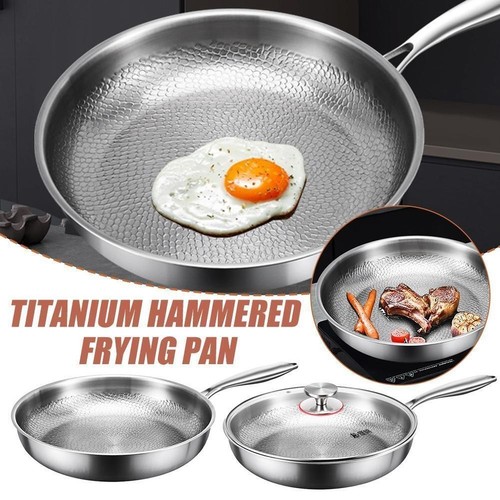Pure titanium frying pan - pure,