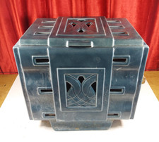 Vintage French Enamelled Cast Iron Stove