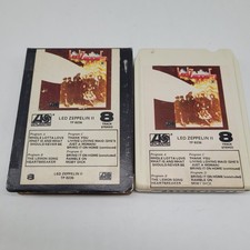 Led Zeppelin II  8-track Tape W/ Original Artwork Box Whole Lotta Love Rock 