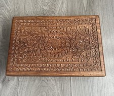 Vintage Large Carved