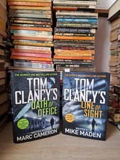 Tom Clancy Hardcover Joblot 2x D1236