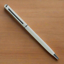 Retractable White Ballpoint