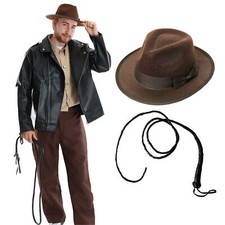 1990S TEMPLE EXPLORER COSTUME MOVIE CHARACTER ADULTS FANCY DRESS ACCESSORIES