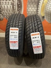 2 x 205/70 R14 Maxxis MA-1 93S
