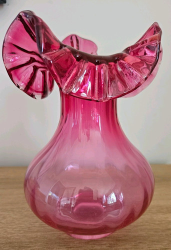 Vintage cranberry glass - vintage,