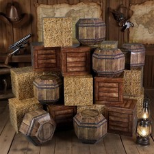24 Pcs Western Cowboy Party