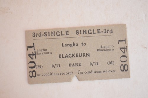 Railway ticket btc langho - railway, to