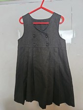 Grey girls school pleated