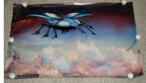 Roger dean poster zcarab - dean,